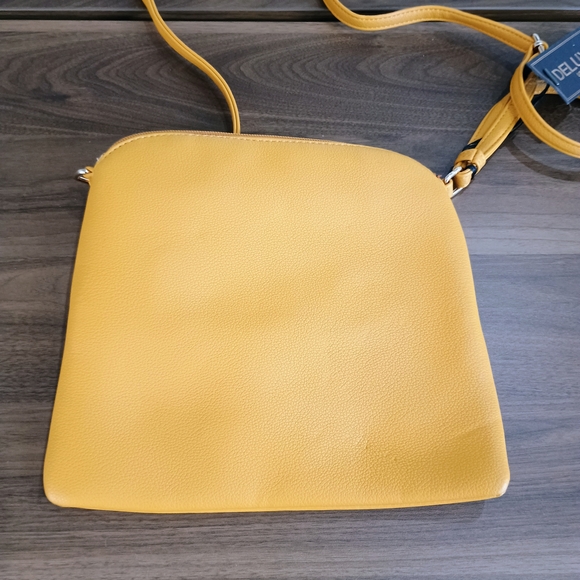 Deluxity Yellow Crossbody Bag - Picture 2 of 6